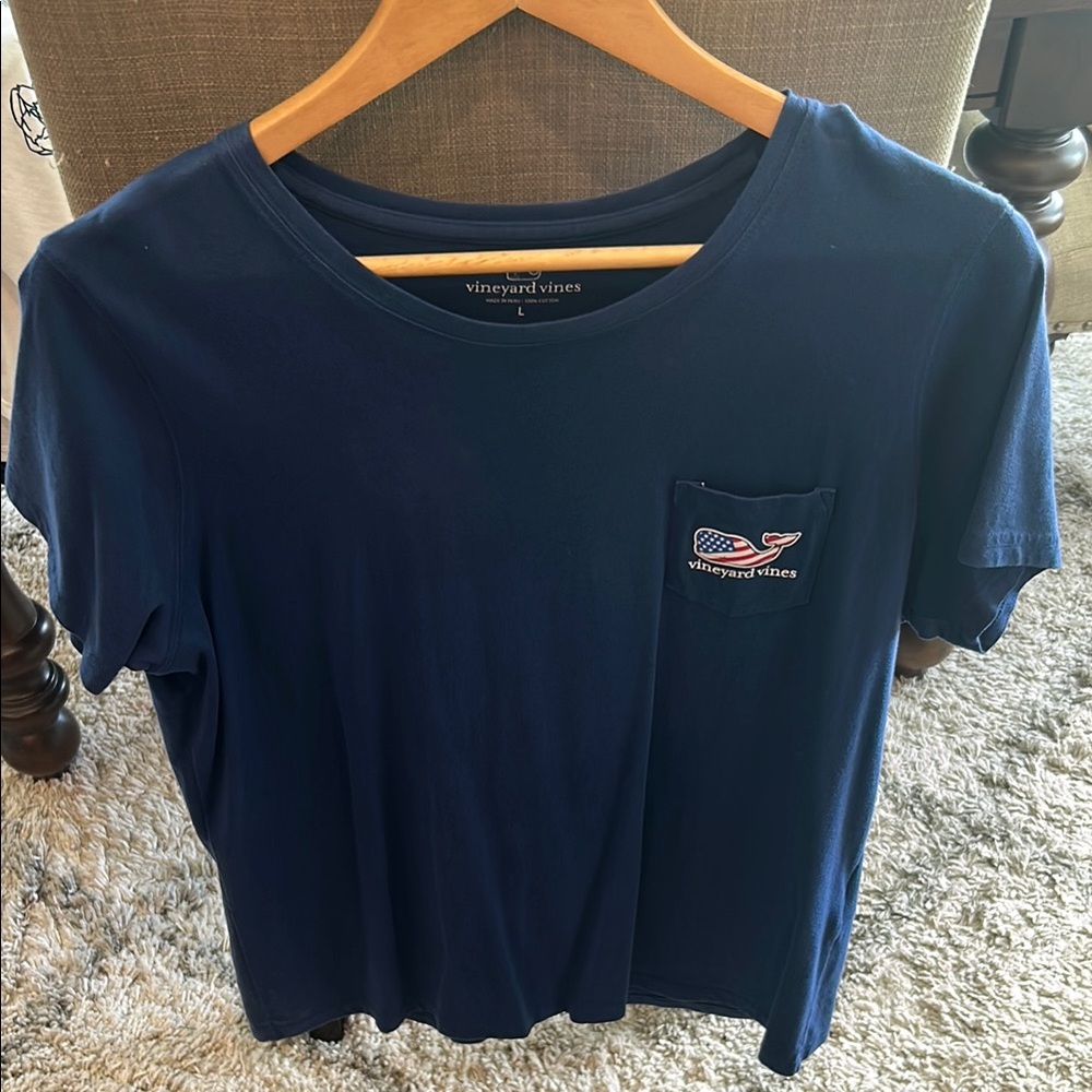 Vineyard Vines Blue Short Sleeve Tee